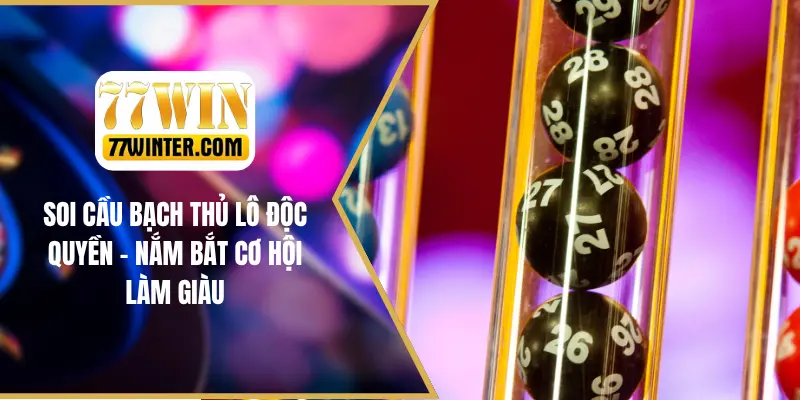 Soi Cầu Bạch Thủ Lô Độc Quyền - Nắm Bắt Cơ Hội Làm Giàu